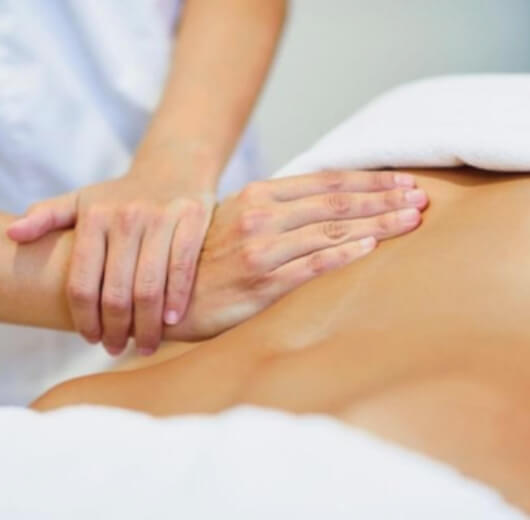 Durante o seu tratamento de massagem modeladora: