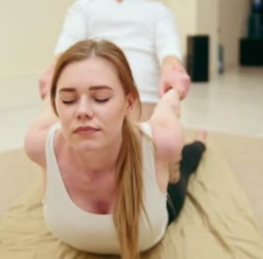 Durante o seu tratamento de thai massage: